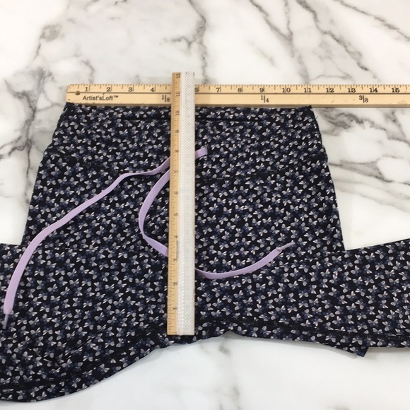 The Upside Black Blue Butterfly Print Skinny Pants Womens 6 Pull On Leggings - Picture 7 of 9